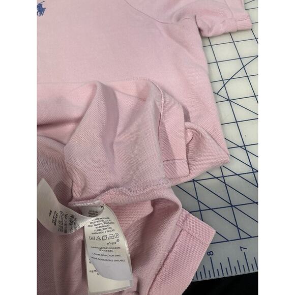 Ralph Lauren Men's Classic Short Sleeve Polo Shirt Pink XL Embroidered - Picture 10 of 10